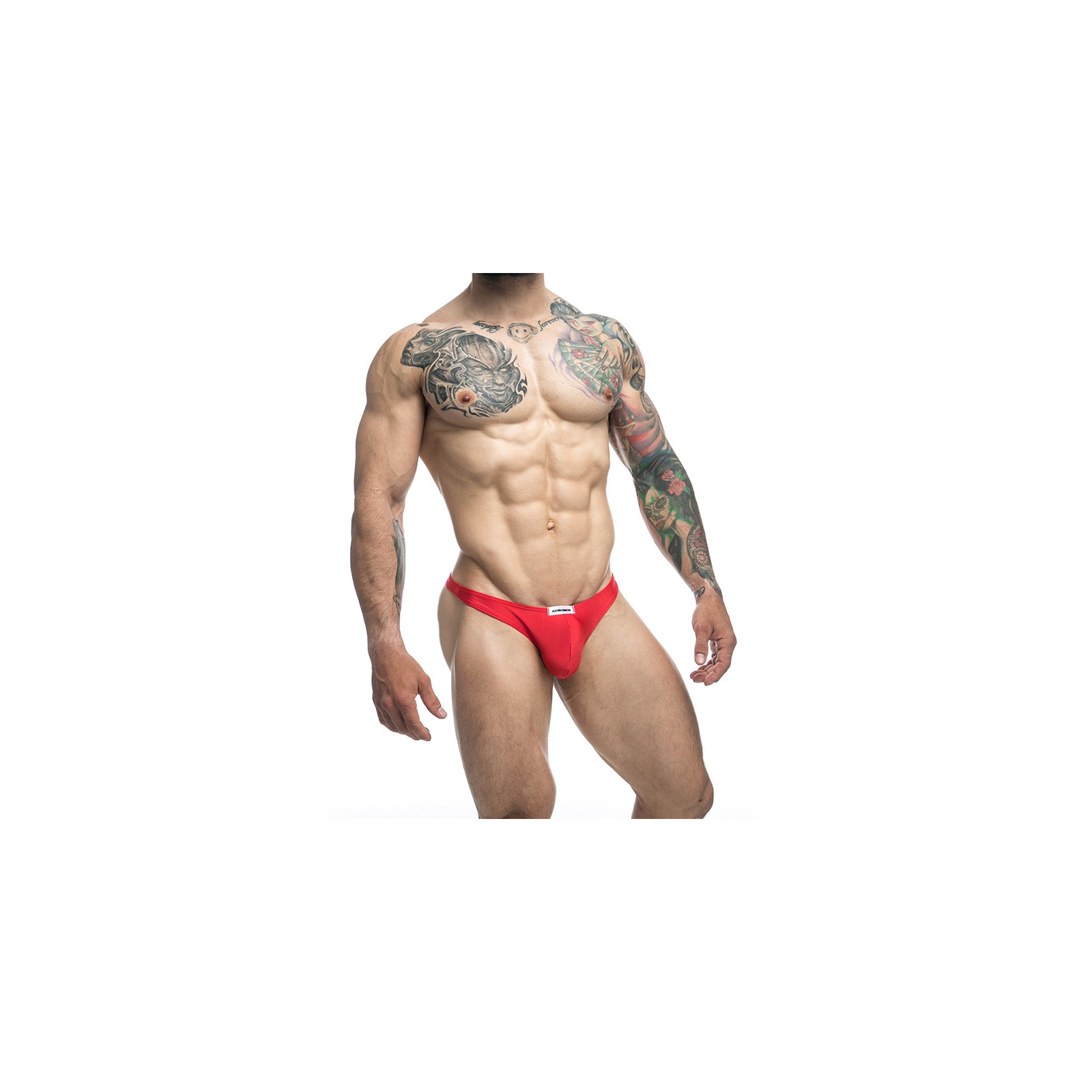 MaleBasics JUSTIN + SIMON Classic Red Tanga for Comfort