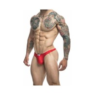 MaleBasics JUSTIN + SIMON Classic Red Tanga for Comfort