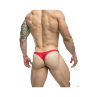 MaleBasics JUSTIN + SIMON Classic Red Tanga for Comfort