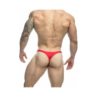 MaleBasics JUSTIN + SIMON Classic Red Tanga for Comfort