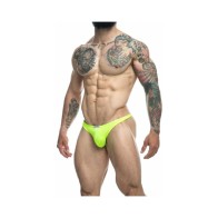 Neon Green MaleBasics JUSTIN + SIMON Classic Tanga