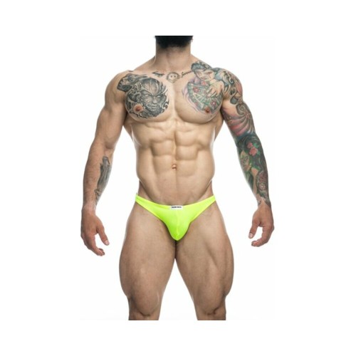 Neon Green MaleBasics JUSTIN + SIMON Classic Tanga