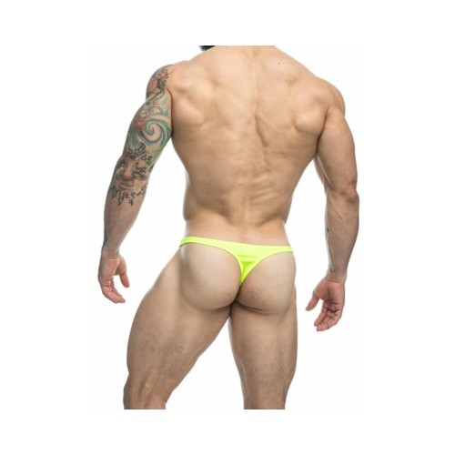 Neon Green MaleBasics JUSTIN + SIMON Classic Tanga