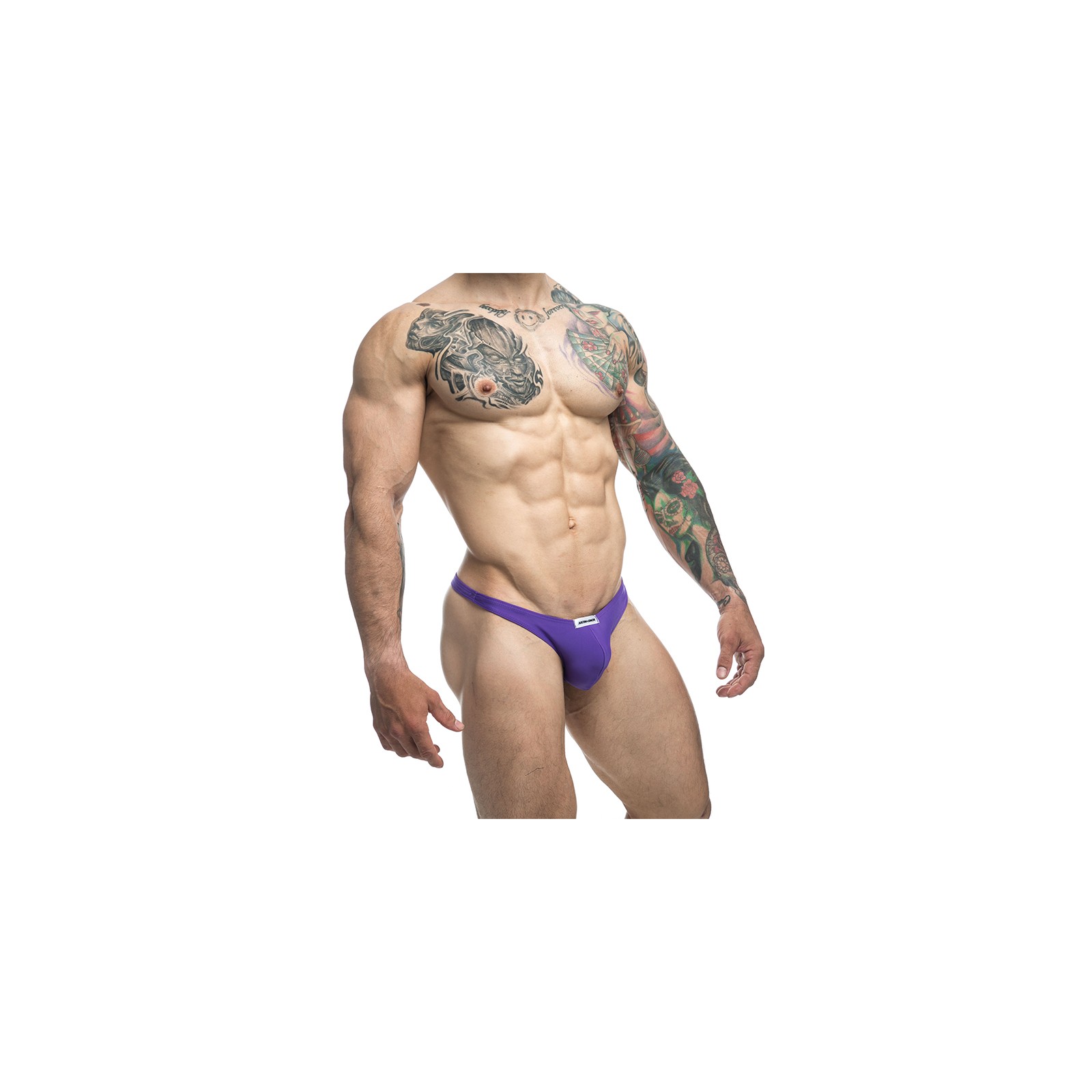 Buy MaleBasics JUSTIN + SIMON Classic Tanga Purple 2XL