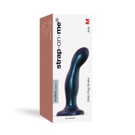 Dildo Plug Snaky en Azul Metálico Strap-On-Me