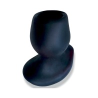 Oxballs Morphhole-2 Gaper Plug Large Black Ice - Ultimate Pleasure