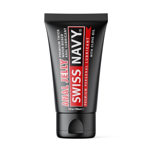 Swiss Navy Anal Jelly Lubricant with Clove Oil 5 oz