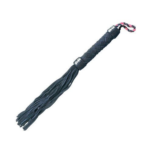 Flogger de Cuero Ple'sur de 15.5 Pulgadas Negro