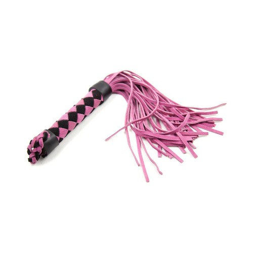 Flogger de Cuero Pink de Ple'sur - Herramienta de Placer Exquisito