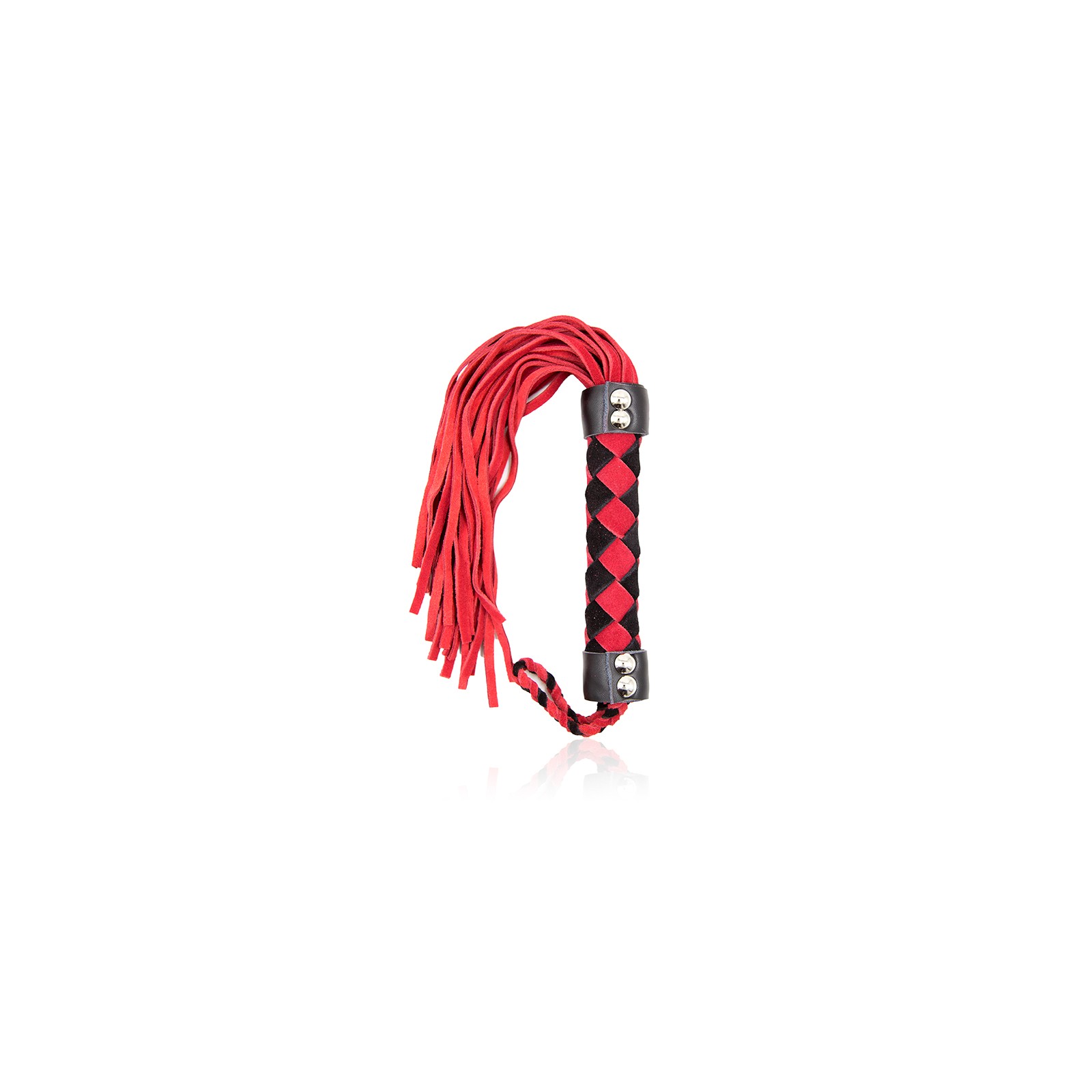 Flogger de Cuero Rojo Ple'sur 15.5 pulgadas