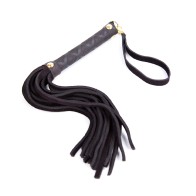 Ple'sur 11-Inch Mini Leather Flogger for Sensual Play