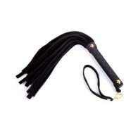 Ple'sur 11-Inch Mini Leather Flogger for Sensual Play