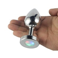 Plug Anal LED Light-Up de Ple'sur para Diversión Mejorada