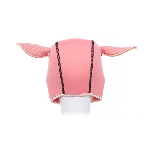 Neoprene Pig Mask Hood Pink - Fun and Playful