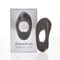 Cock Ring Vibrador Hot Octopuss Atom Plus - Negro