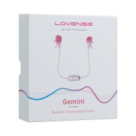 Lovense Gemini Sujetadores de Pezones Vibradores Recargables Bluetooth