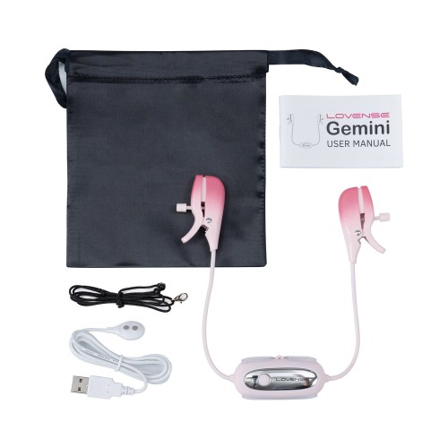 Lovense Gemini Sujetadores de Pezones Vibradores Recargables Bluetooth