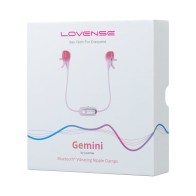 Lovense Gemini Sujetadores de Pezones Vibradores Recargables Bluetooth