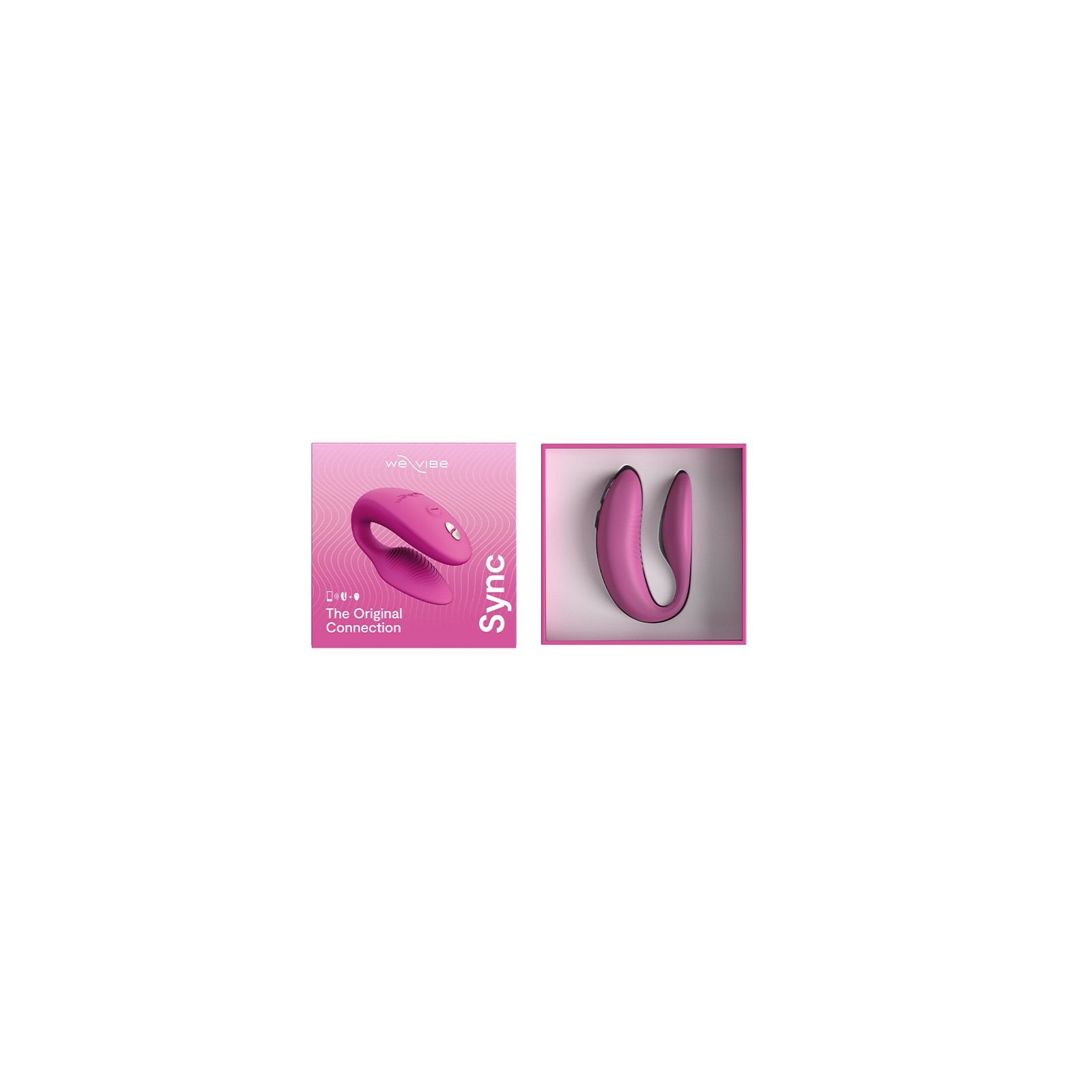 Vibrador Recargable para Parejas We-Vibe Sync 2 para Conexiones Más Profundas