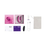 Vibrador Recargable para Parejas We-Vibe Sync 2 para Conexiones Más Profundas