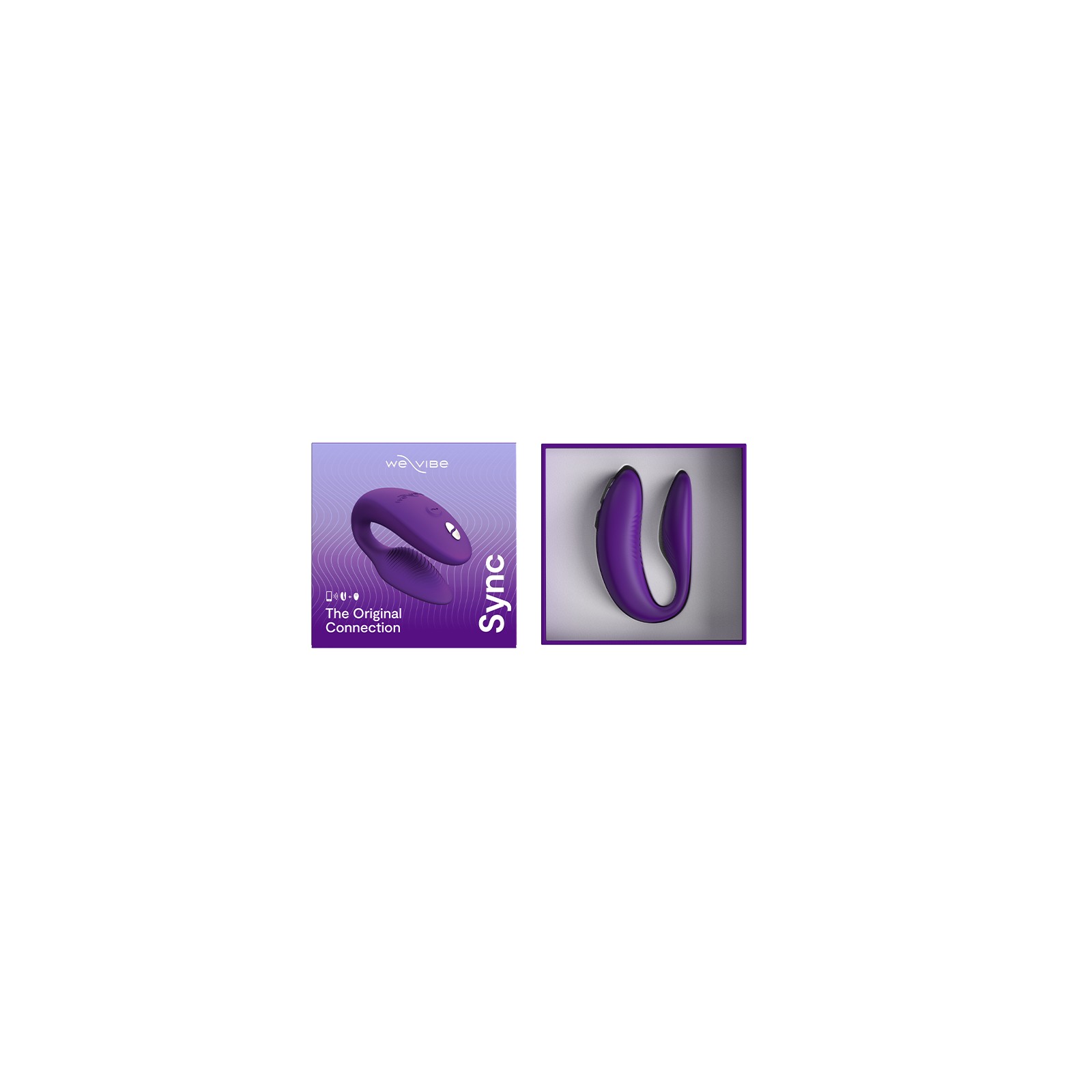 Vibrador para Parejas We-Vibe Sync 2 Morado