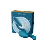 Womanizer Duo 2 Dual Stimulation Vibrator Petrol