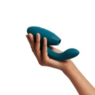 Womanizer Duo 2 Dual Stimulation Vibrator Petrol