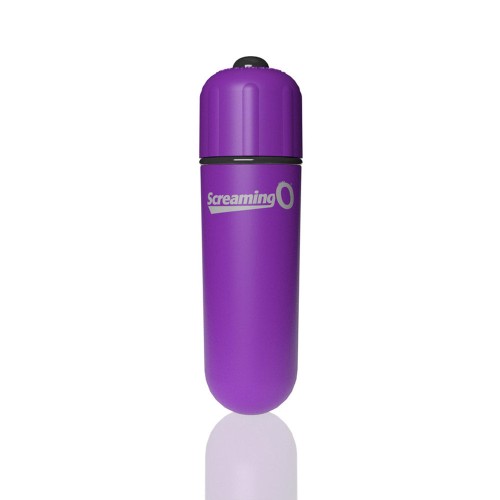 Screaming O 4B Bullet Vibrator Grape - Powerful Stimulation