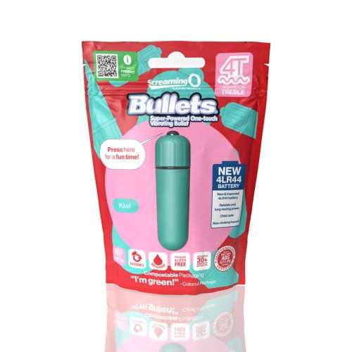 Screaming O 4T Bullet Vibrator Kiwi - Powerful & Compact