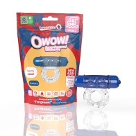 Screaming O 4T OWow Vibrating Cockring Blueberry for Couples