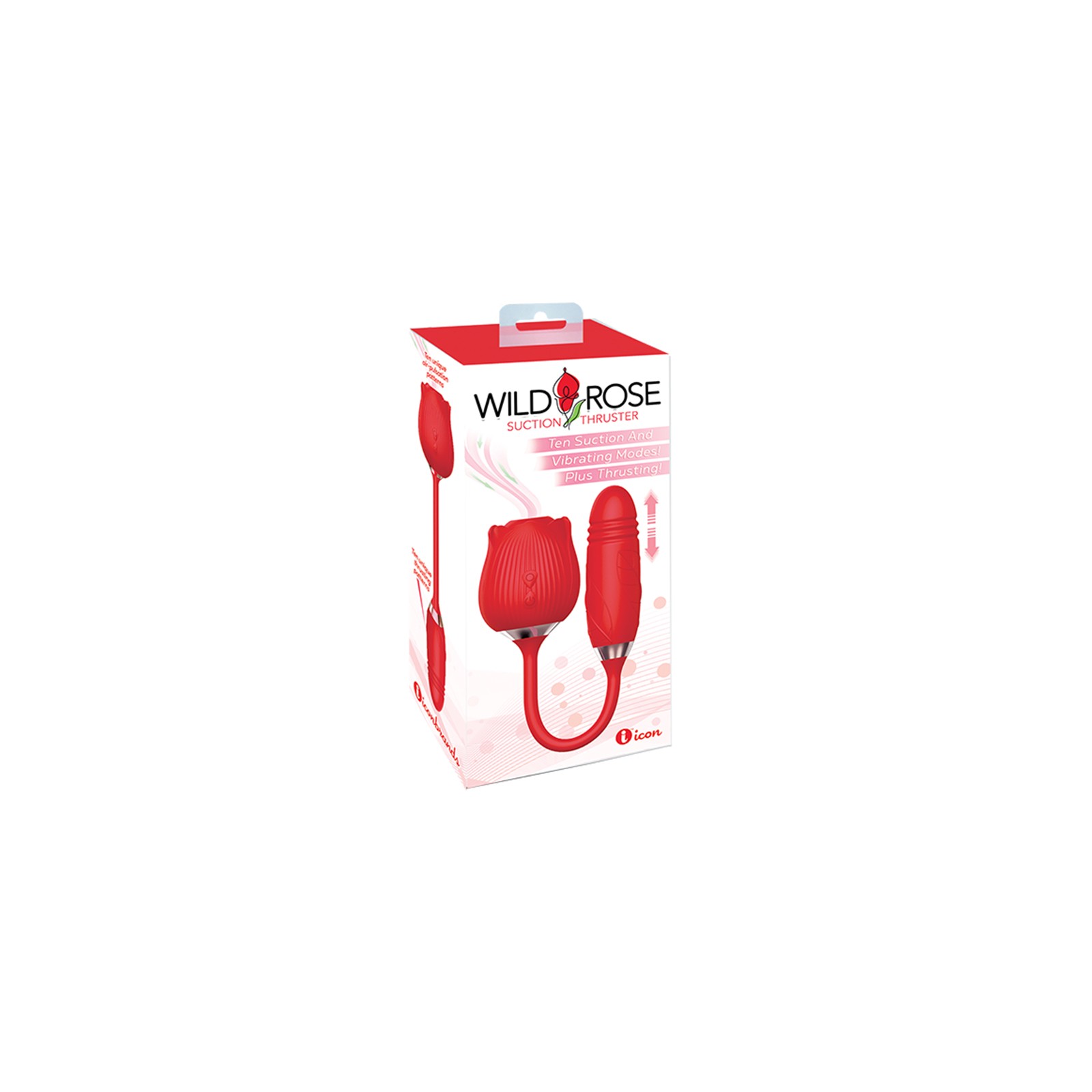 Wild Rose Suction Thruster Red - Ultimate Pleasure Device