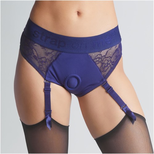 Arnés Diva Strap-On-Me - Lencería Azul Noche