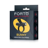 Forto Bunny Silicone Cockring with Vibration