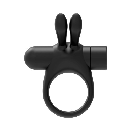 Cockring de Silicona Forto Bunny con Vibración