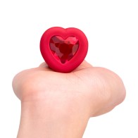 b-Vibe Vibrating Heart Anal Plug for Couples