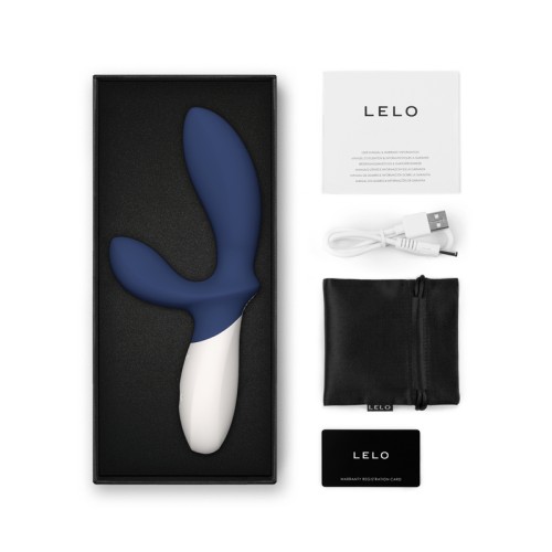 Vibrador Prostatico Recargable Lelo Loki Wave 2 para Estimulación Doble