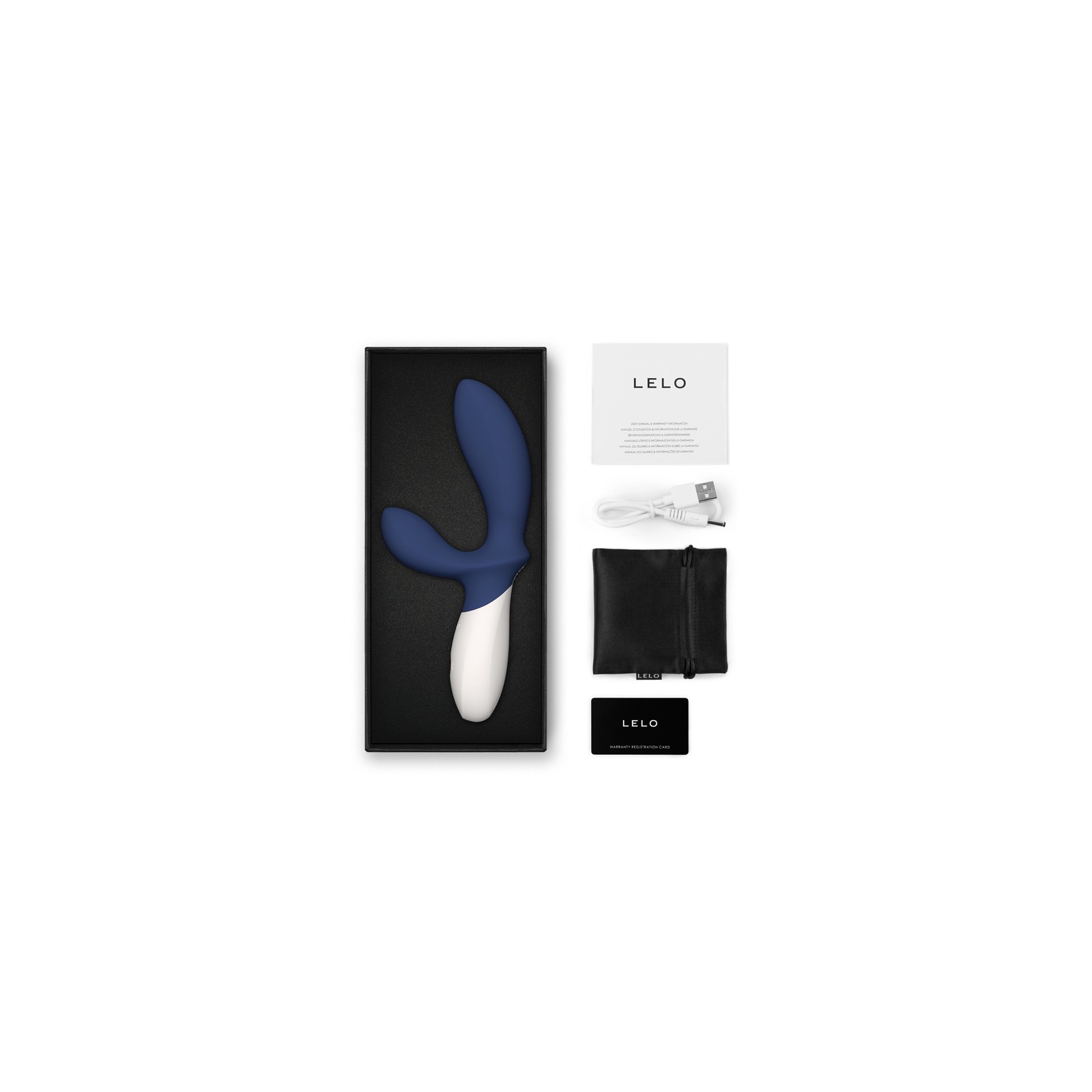 Lelo Loki Wave 2 Rechargeable Prostate Vibrator for Double Stimulation