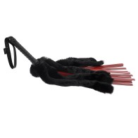 Flogger de Piel Sintética Saffron para Juego Sensual