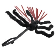 Flogger de Piel Sintética Saffron para Juego Sensual