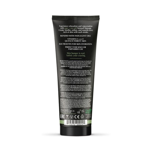 Crema de Masaje Sensual Wicked Sage + Sea Salt 4 oz - Toque Regal