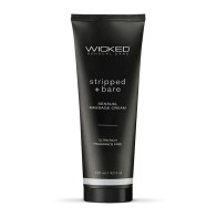 Wicked Stripped + Bare Sensual Massage Cream