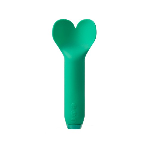 Vibrador Bullet Amour en Forma de Corazón Verde Esmeralda