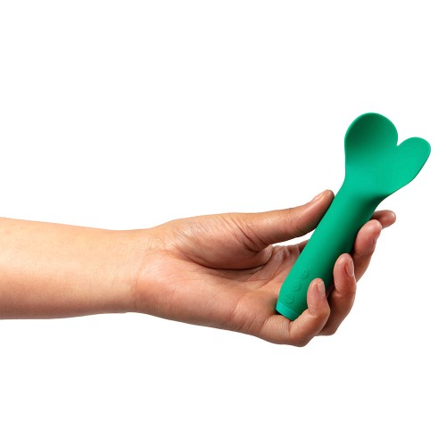 Vibrador Bullet Amour en Forma de Corazón Verde Esmeralda