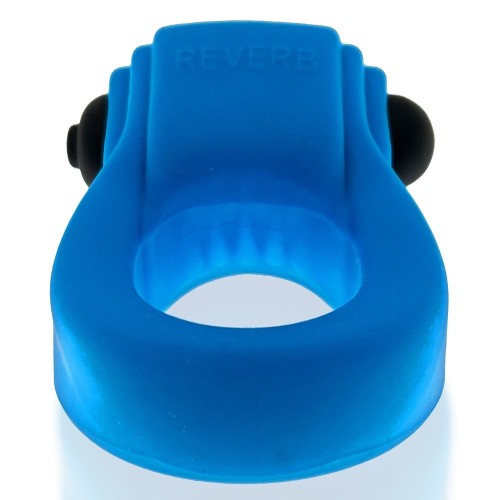 Hunkyjunk Revring Cockring with Bullet Vibrator Teal ICE - Pleasure Enhancer