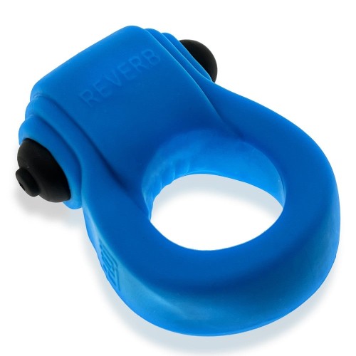 Hunkyjunk Revring Cockring with Bullet Vibrator Teal ICE - Pleasure Enhancer