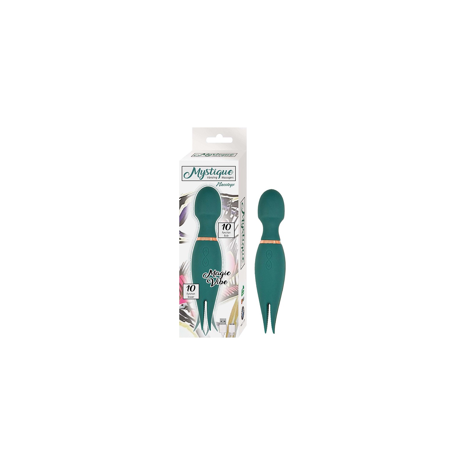 Nasstoys Mystique Magic Vibe - Vibrador de Varita Recargable