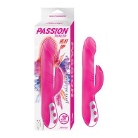 Passion Tickler Heat Up Estimulador Dual Rosa