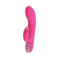 Passion Tickler Heat Up Dual Stimulator Pink