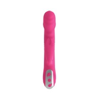 Passion Tickler Heat Up Dual Stimulator Pink