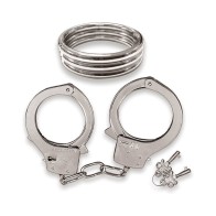 Set de Anillo y Esposas Dominante y Sumiso de Nasstoys